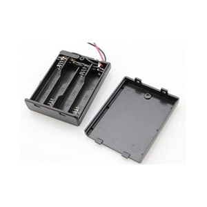 Battery Case 4xAAA + On/Off Switch
