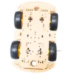 4WD Robot Car Chassis Kit with Speed Encoder Wheels 2 Floor