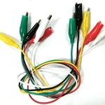 Crocodile (Alligator) Wires Package 5 Different Colors 45cm