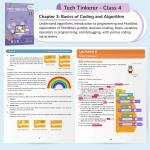 ICSE Coding, AI, Robotics and Computer Book Class 4 Edition 2 for Academic Year 2025-26 | Tech Tinkerer