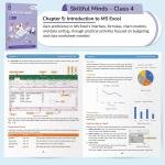 CBSE Coding, AI, Robotics and Computer Book Class 4 Edition 2 for Academic Year 2025-26 | Skillful Minds