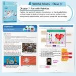 CBSE Coding, AI, Robotics and Computer Book Class 3 Edition 2 for Academic Year 2025-26 | Skillful Minds