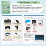 CBSE Coding, AI, Robotics and Computer Book Class 2 Edition 2 for Academic Year 2025-26 | Skillful Minds