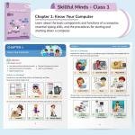 CBSE Coding, AI, Robotics and Computer Book Class 1 Edition 2 for Academic Year 2025-26 | Skillful Minds