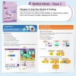CBSE Coding, AI, Robotics and Computer Book Class 1 Edition 2 for Academic Year 2025-26 | Skillful Minds