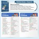 CBSE Coding, AI, Robotics and Computer Book Class 8 Edition 2 for Academic Year 2025-26 | Skillful Minds