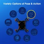 ACEBOTT Quadruped Bionic Spider Robot Kit