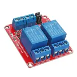 2 Output Relay Module Works on 5V Signal