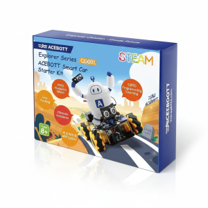 ACEBOTT STEM Robot Car Starter Kit Mecanum Wheel Camera with ESP32 Controller Board
