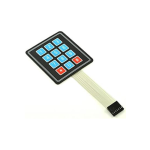Standard Matrix Key Pad 3x4 Flat - Grade B